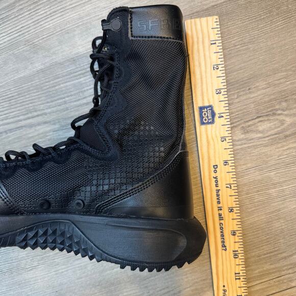 Nike Mens SFB B1 Tactical Boots Triple Black Sz 9 DX2117 001 Military Police - Picture 8 of 11